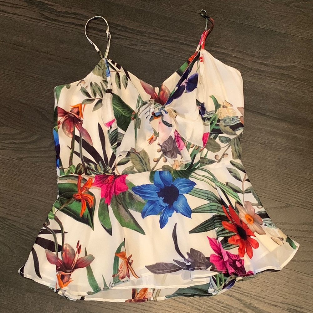 Parker Floral Top, Size Small